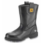 JCB Trackpro Waterproof Safety Rigger Black - S3 SRA WR