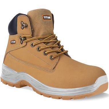 Titan TS03 Holton Honey Nubuck Safety Boot S3 FO SR