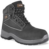Titan TS04 Holton Black Nubuck Safety Boot S3 FO SR