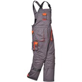 Texo Contrast Padded Lined Workwear Bib & Brace