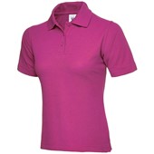 Uneek UC106 Ladies Polo Shirt 220g Hot Pink