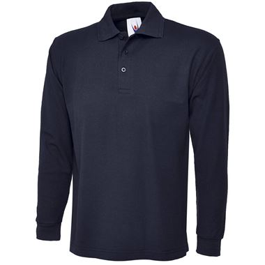 Uneek UC113 Long Sleeve Polo Shirt 220g