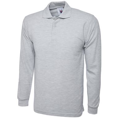 Uneek UC113 Long Sleeve Workwear Polo Shirt 250g Uneek UC113 Long Sleeve Workwear Polo Shirt 250g