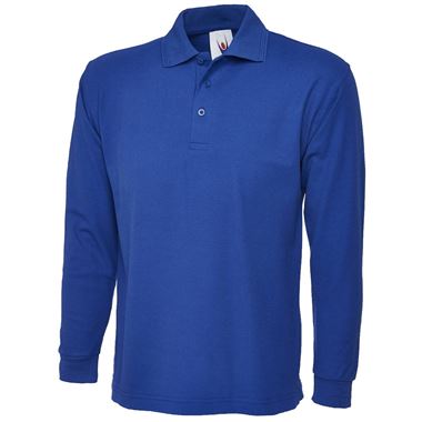 Uneek UC113 Long Sleeve Workwear Polo Shirt 250g Uneek UC113 Long Sleeve Workwear Polo Shirt 250g