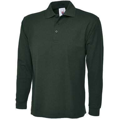 Uneek UC113 Long Sleeve Workwear Polo Shirt 250g Uneek UC113 Long Sleeve Workwear Polo Shirt 250g