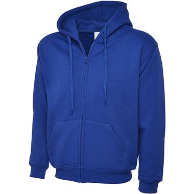 Uneek UC504 Classic Full Zip Hooded Sweatshirt | Safetec Direct