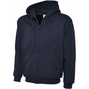 Uneek UC504 Classic Full Zip Hooded Workwear Sweatshirt 300g Uneek UC504 Classic Full Zip Hooded Workwear Sweatshirt 300g