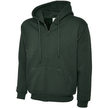 Uneek UC504 Classic Full Zip Hooded Workwear Sweatshirt 300g Uneek UC504 Classic Full Zip Hooded Workwear Sweatshirt 300g
