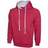 Uneek UC507 Contrast Hooded Sweatshirt 300g