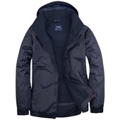 Uneek UC620 Premium Fleece Lined Waterproof Outdoor Jacket Navy