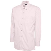 Uneek UC709 Mens Long Sleeve Poplin Shirt 120g