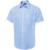 Uneek UC714 Mens Tailored Fit Short Sleeve Poplin Shirt 120g