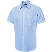 Uneek UC714 Mens Tailored Fit Short Sleeve Poplin Shirt 120g