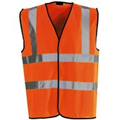 Orange Hi Vis Vest - Conforms to Latest EN ISO 20471 Class 2