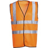 Orange Hi Vis Vest - Conforms to Latest EN ISO 20471 Class 2