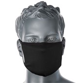 Reusable Anti-Microbial Fabric Face Mask Black (Single Mask)