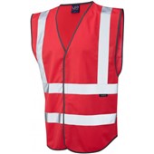 Leo Workwear Pilton Coloured Reflective Vest