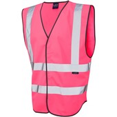 Leo Workwear Pilton Coloured Reflective Vest