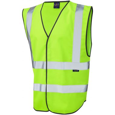 Leo Workwear Pilton Coloured Reflective Vest