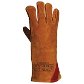 Portwest A530 Reinforced Welding Gauntlet Brown