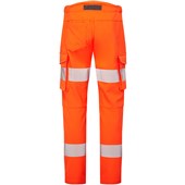 Leo Workwear Starcross Orange EcoViz Stretch Women's Hi Vis Work Trouser