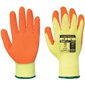 Portwest A150 Classic Orange Latex Grip Gloves