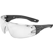 Bolle RUSH+ 2.0 Safety Glasses Platinum KN Clear Lens - RUSPMN10E
