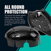 JSP Hardcap A1+ Bump Cap - Standard Peak (5cm)