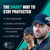 JSP Hardcap Aerolite Lightweight Short Peak Bump Cap - Peak (5cm)