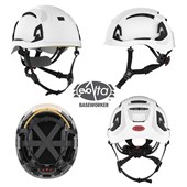 JSP EVO Alta Baseworker Safety Helmet - Vented - Wheel Ratchet - ARB170-000-100