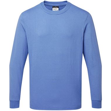 Portwest AS22 Anti-Static ESD Long Sleeve T-Shirt 150g