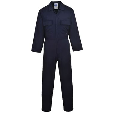 Portwest S999 Stud Polycotton Euro Work Overall 210g