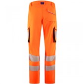 Leo Workwear Winswell EcoViz Women's Orange Stretch Hi Vis Cargo Trouser