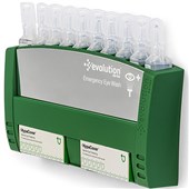 Evolution Eye Wash Pod Station (10 x 20ml Pods & 2 Eye Pads)