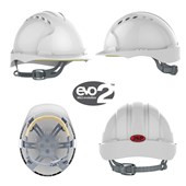 JSP EVO2 Safety Helmet - Vented Slip Ratchet Mid Peak