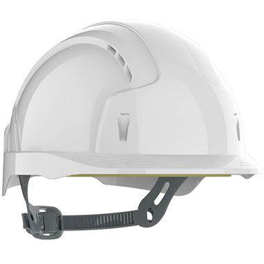 JSP EVOLite Safety Helmet - Vented - Slip Ratchet Harness - Mid Peak