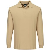 Portwest FR10 Modaflame Flame Retardant Anti Static Long Sleeve Polo Shirt 200g