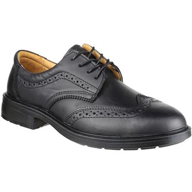 Amblers FS44 Leather Brogue Safety Shoe S1 PS FO SR