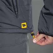 JCB Water Repellent Padded Jacket with Hood