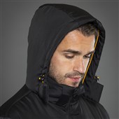 JCB Water Repellent Padded Jacket with Hood