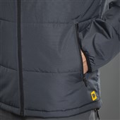 JCB Water Repellent Padded Jacket with Hood