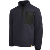 JCB Quarter Zip Borg Fleece 320g