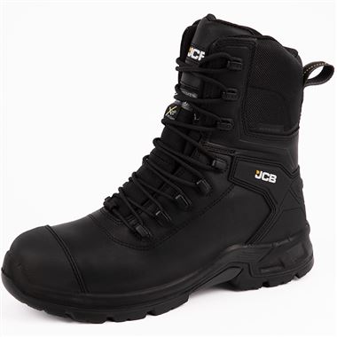 JCB Trencher Metal Free High Leg Side Zip Waterproof Safety Boot S7S HRO M CI HI FO SC SR