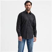 Uneek UC701 Mens Long Sleeve Pinpoint Oxford Shirt