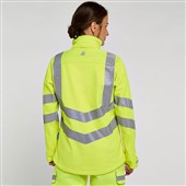 Pulsar P706-R Yellow GRS Recycled Women's Hi Vis Softshell Jacket (3L)