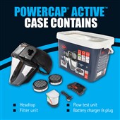 JSP Powercap Active Powered Respirator TH1P Dust Protection CAE601-941-100