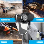 JSP Powercap Active IP Powered Respirator TH1P Dust Protection CAE602-941-100 Impact Visor
