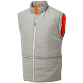 Pulsar PR498-R GRS Recycled Rail Orange Sleeved Hi Vis Bodywarmer