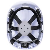 Portwest PS53 Height Endurance Safety Helmet - Non Vented Wheel Ratchet Short Peak