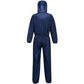 MultiSAVE Pk50 - Portwest ST30 Navy Biztex SMS Type 5/6 Disposable Coverall 55g (Pack 50)